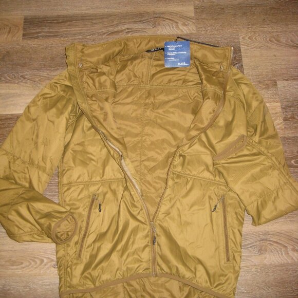 Beyond Axios A3 Alpha Sweater Coyote Brown USA Made Large Long - Picture 2 of 4